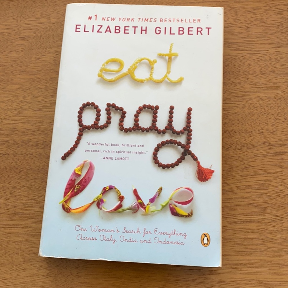 Eat Pray Love Book